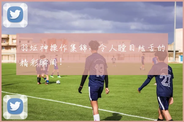 羽坛神操作集锦，令人瞠目结舌的精彩瞬间！